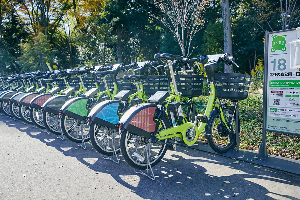 bicycle sharing (Machi-nori)