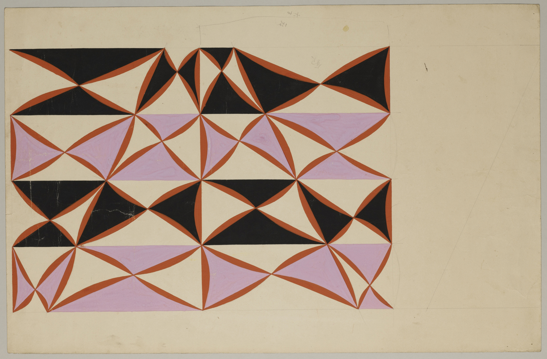 matokoページ Connected Coquets, original picture of a pattern for an obi