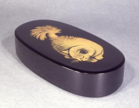 「雪舟と鼠」大峰作　銅製　唐金 Yahoo!オークション -「大峰」(銅製) (金属工芸)の落札相場