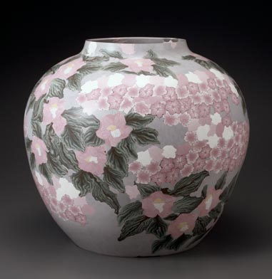 練上玻璃光大壺 - 国立工芸館