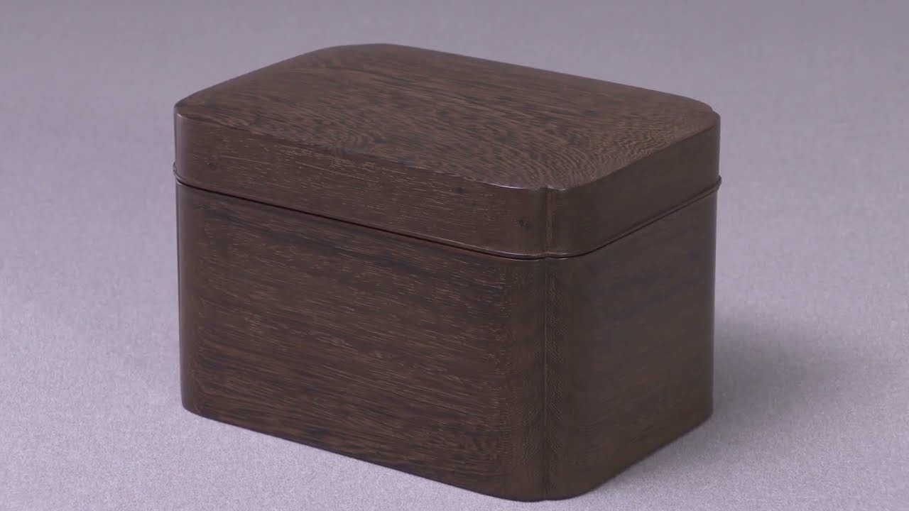 唐木屋直庵翁80歳手作り　すずり箱 唐木屋直庵翁80歳手作り すずり箱 【公式通販】