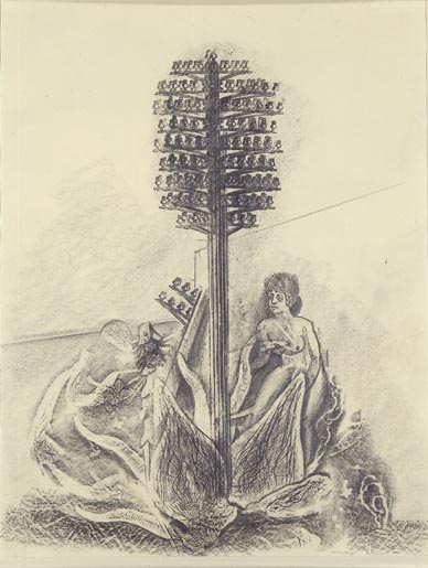 ルネ・クルヴェル著『ナイフ氏とフォーク嬢』のために 東京国立近代美術館