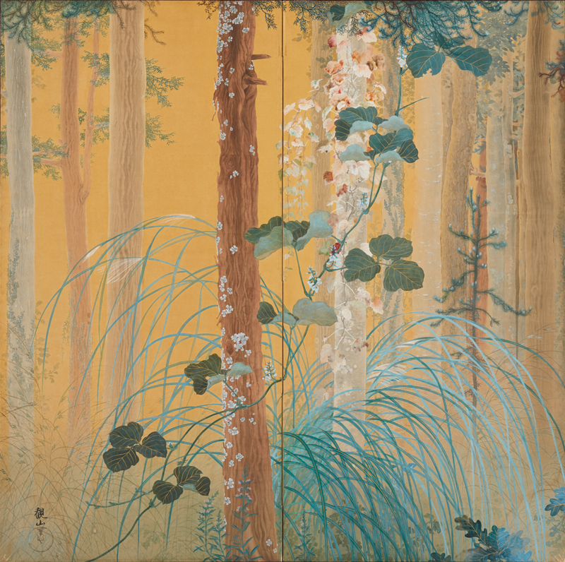 Autumn among Trees - 東京国立近代美術館