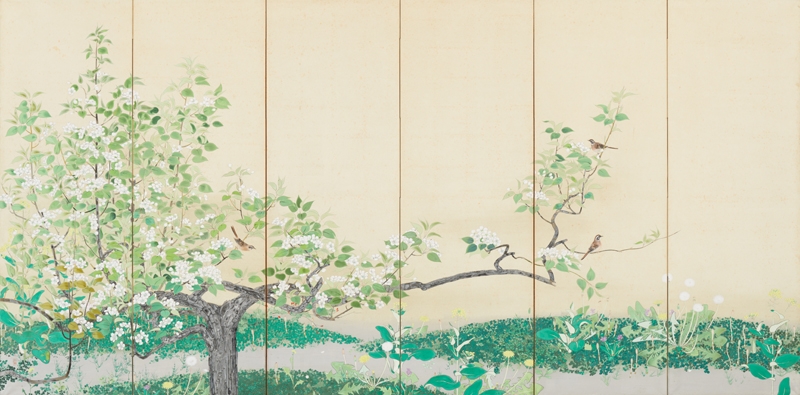 日本画。佐々木林風。初期の東京美術学校に学ぶ。1,884年〜1,933二重箱・ 初期の東京美術学校で学んだ新潟出身の日本画家、佐々木林風