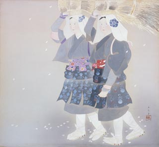 85様感謝‼️春をかざろう‼️『おどる三つ編みドール』A.Suimien作不詳銅版画 85様感謝‼️春をかざろう‼️『おどる三つ編みドール』A.Suimien