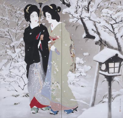 雪の宵 - 東京国立近代美術館