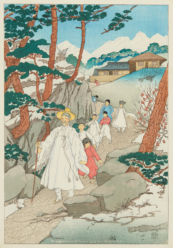 元山の学者とその弟子たち - 東京国立近代美術館