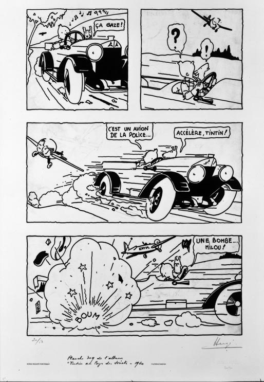 「タンタン ソビエトへ」のうち No.9 東京国立近代美術館