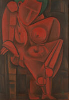 Images of the works : Leaning Woman