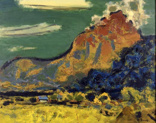 噴煙の山 - 東京国立近代美術館