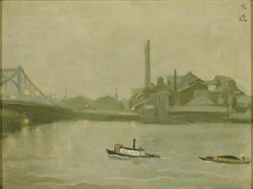 雨の隅田川 - 東京国立近代美術館