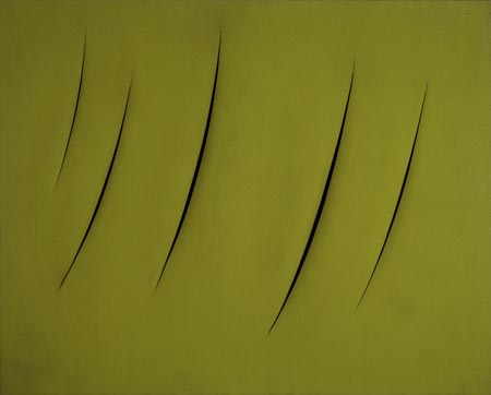 空間概念 期待 東京国立近代美術館