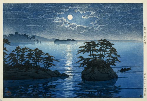 【楽ギフ_のし宛書】 日本風景集 東日本編」より 松島 双子島 - 東京国立近代美術館 絵画