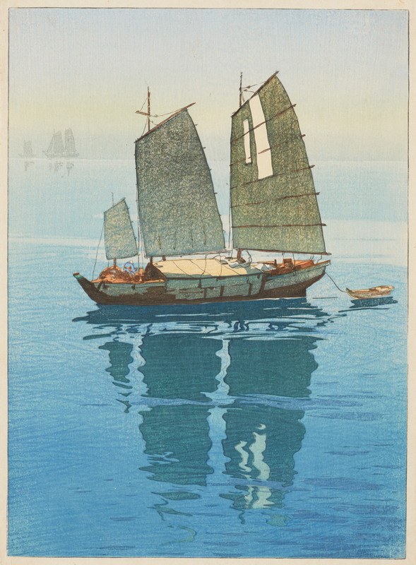 帆船 日中 東京国立近代美術館