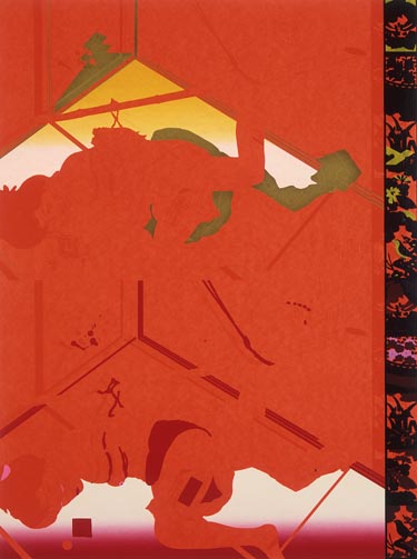 Amazon.co.jp: Piet Mondrianピート・モンドリアン絵画作品『赤