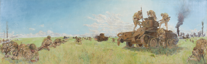 哈爾哈河畔之戦闘 東京国立近代美術館