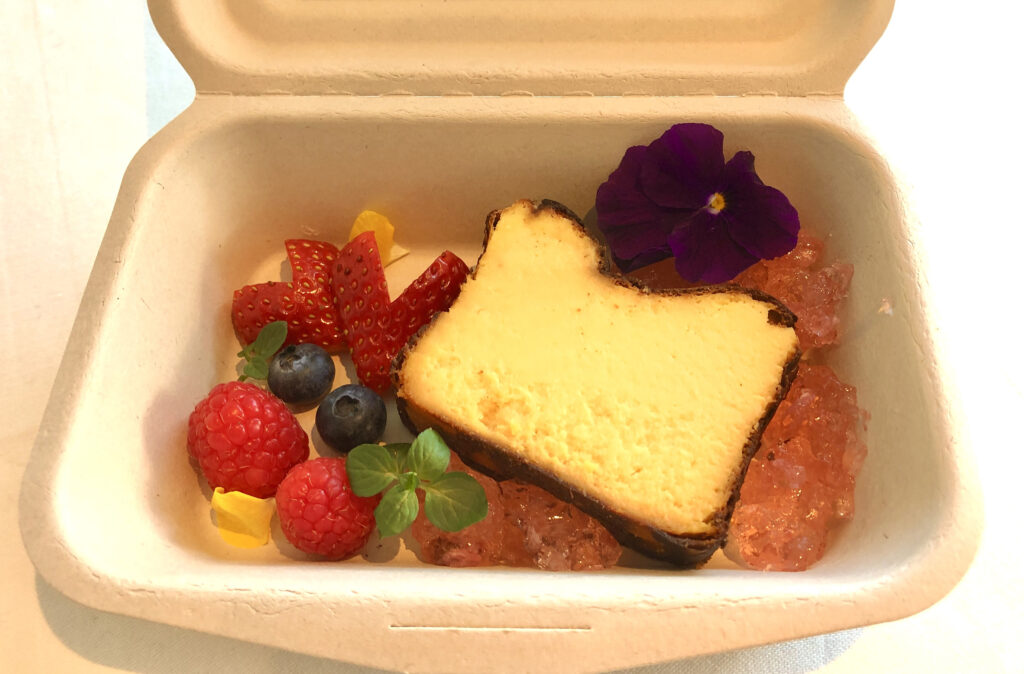 カフェスタンドメニュー_バスクチーズケーキ(イメージ)