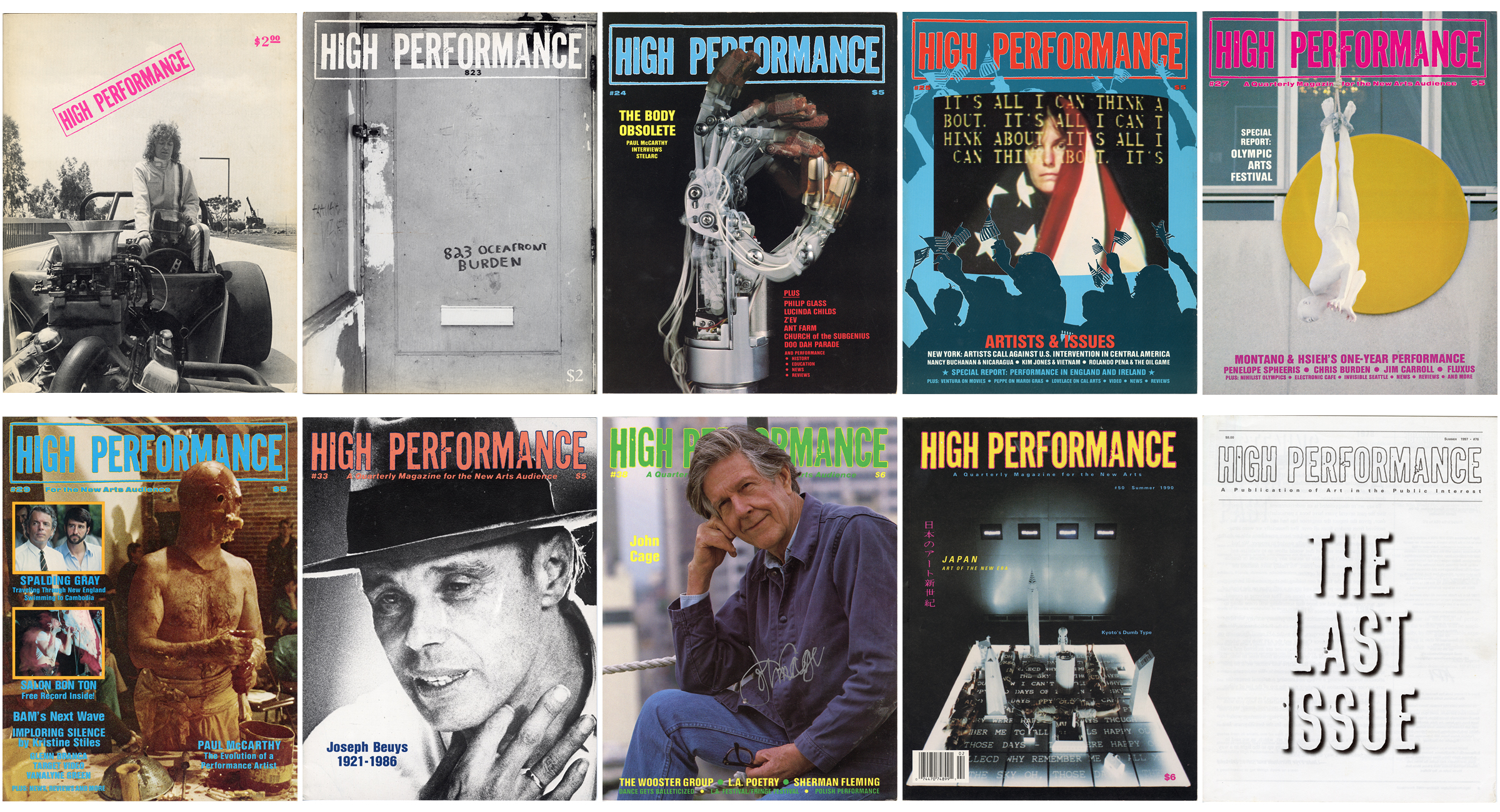 Contemporary Great Masters 現代美術　18冊 資料紹介#10 | High Performance - 東京国立近代美術館